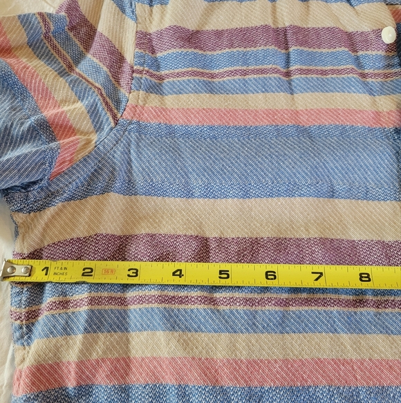 Original Pengiun Striped Short Sleeve Cotton Button Up Size Small - Picture 5 of 11